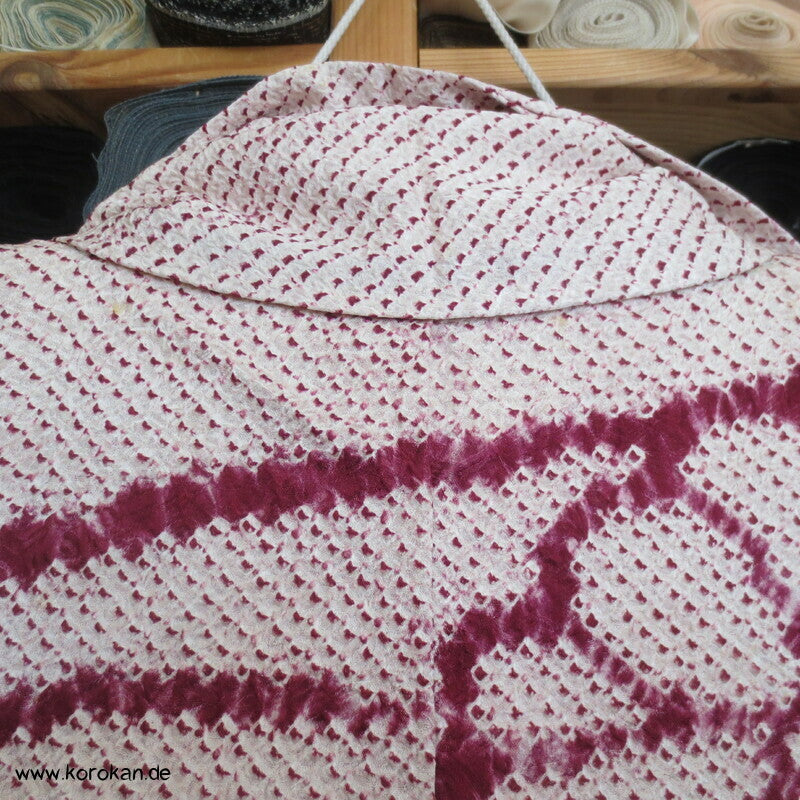 Full Shibori Chrysanthemen Fluss Homongi Kimono