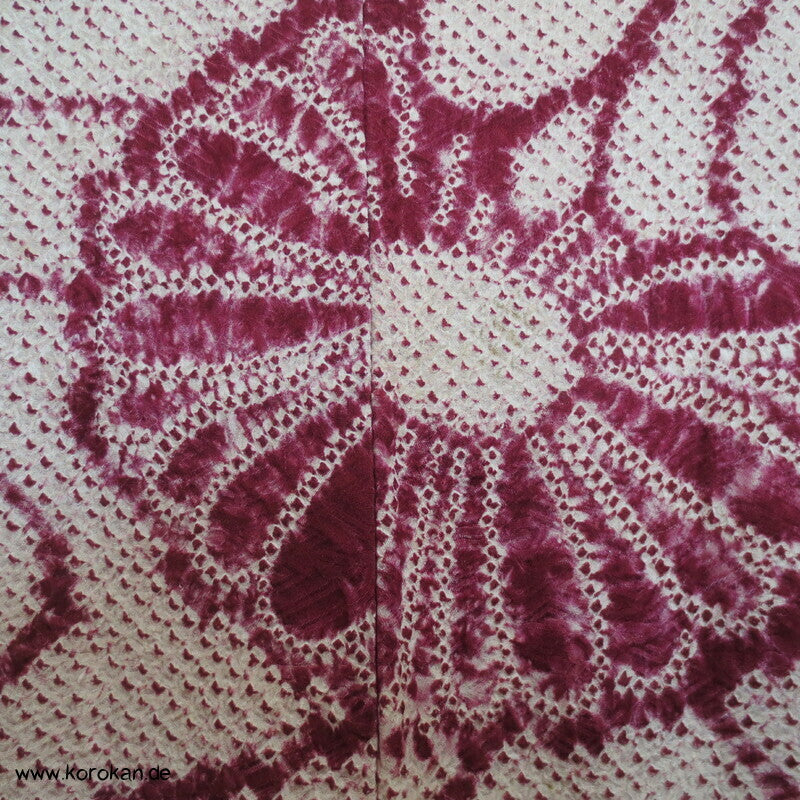 Full Shibori Chrysanthemen Fluss Homongi Kimono