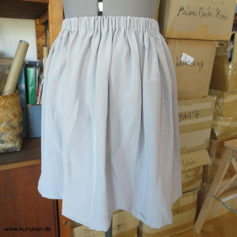 japanischer Upcycling Rock mit Gummizug in der Taille