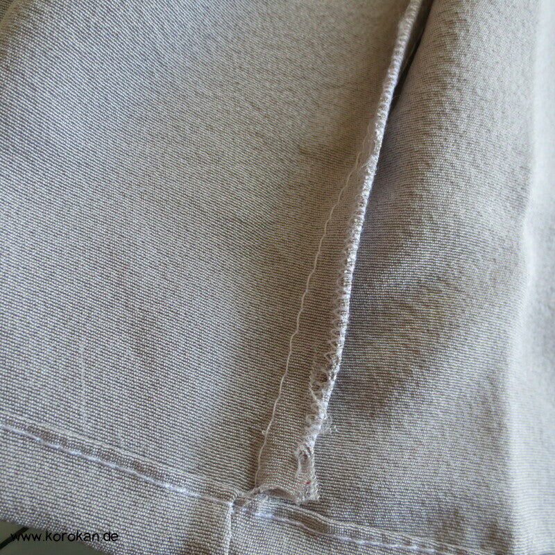 japanischer Upcycling Rock mit Gummizug in der Taille