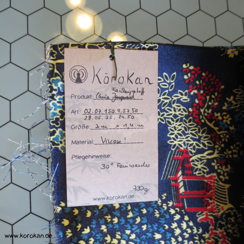 China Muster Faschingsstoff