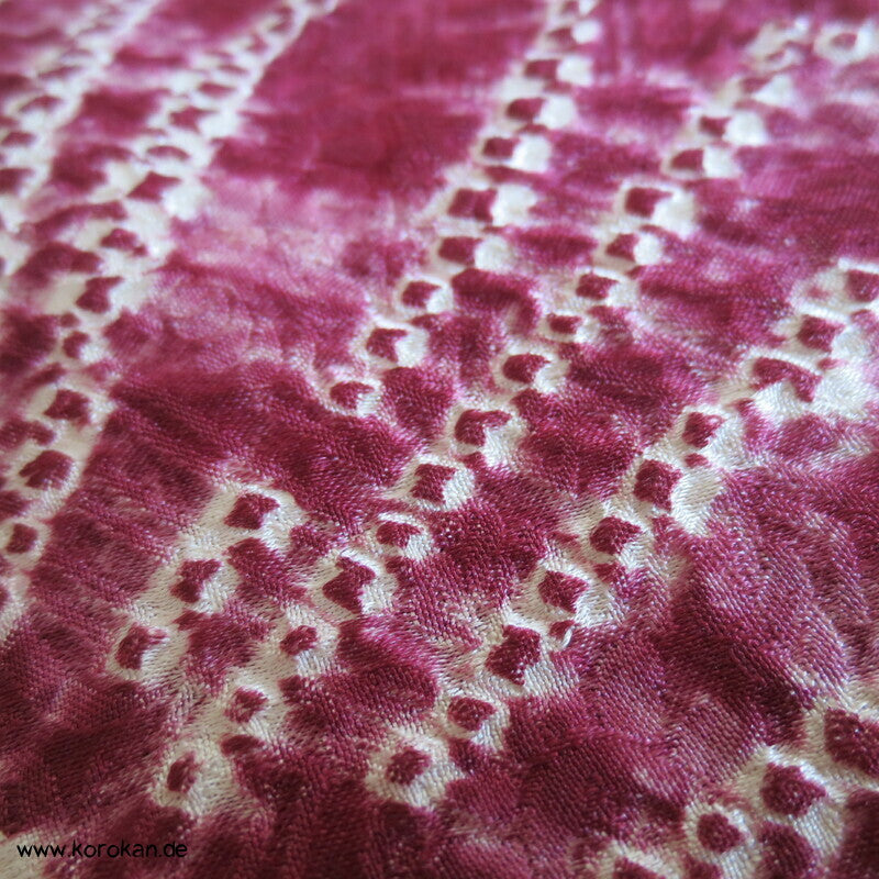 Full Shibori Chrysanthemen Fluss Homongi Kimono