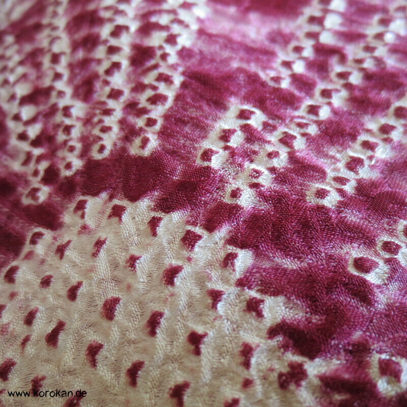 Full Shibori Chrysanthemen Fluss Homongi Kimono
