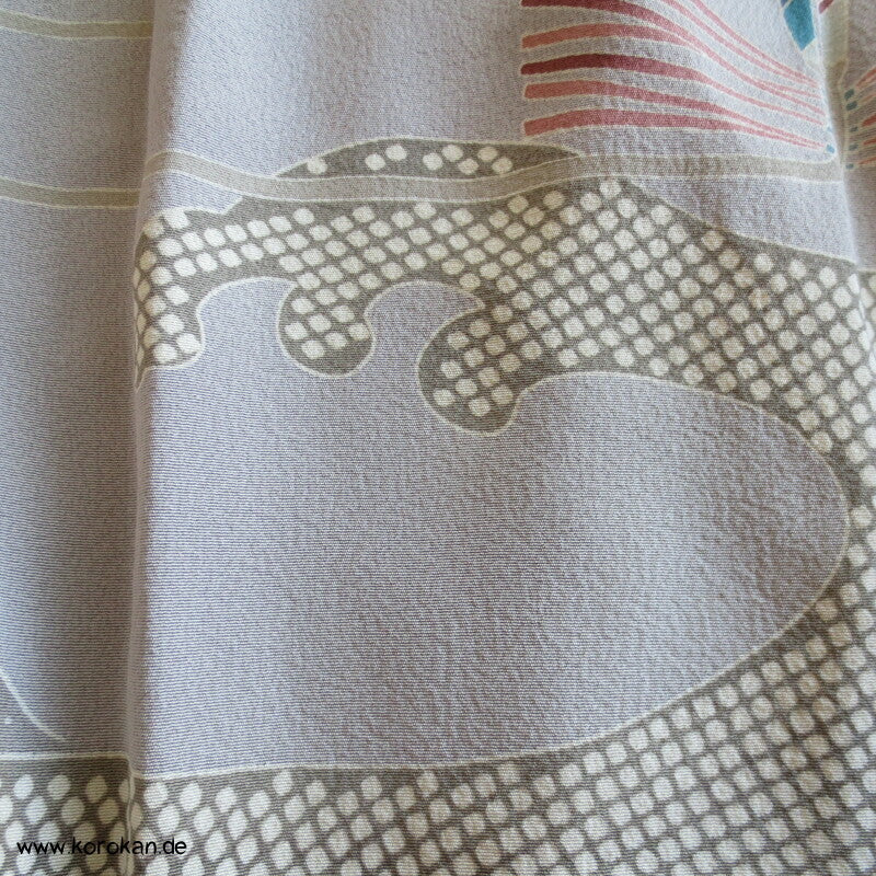 japanischer Upcycling Rock mit Gummizug in der Taille