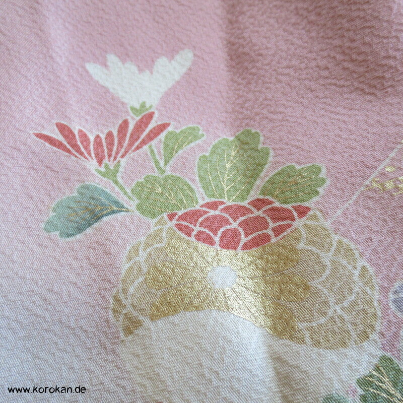 japanischer Upcycling Rock mit Gummizug in der Taille