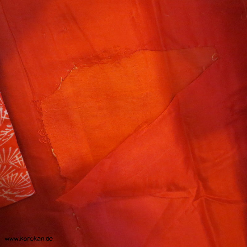 bunte Seide Juban Kimono