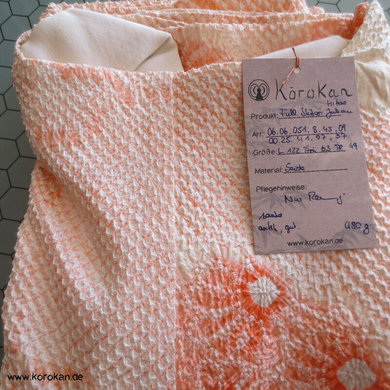 Full Shibori Juban Unterkimono Seide