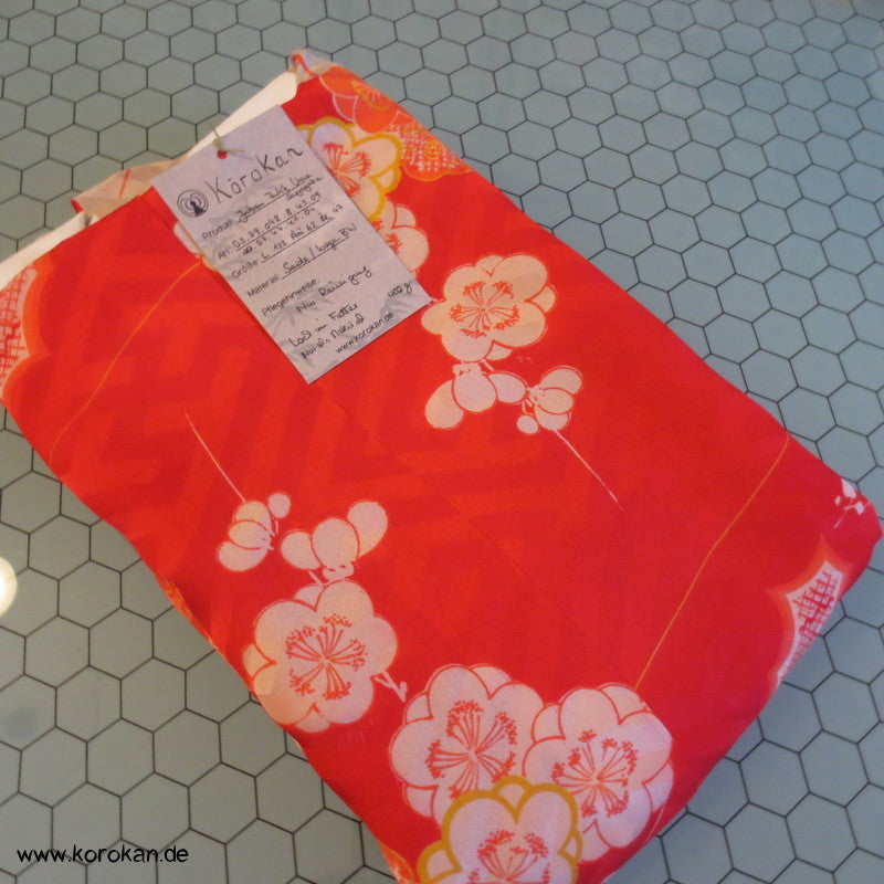 bunte Seide Juban Kimono