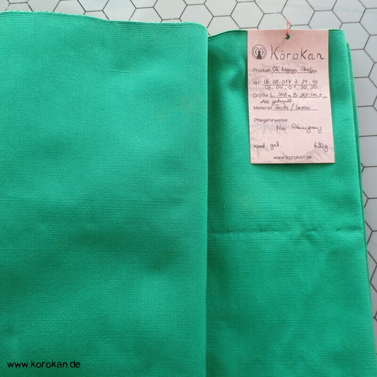 regenbogen Streifen auf grün Nagoya Obi