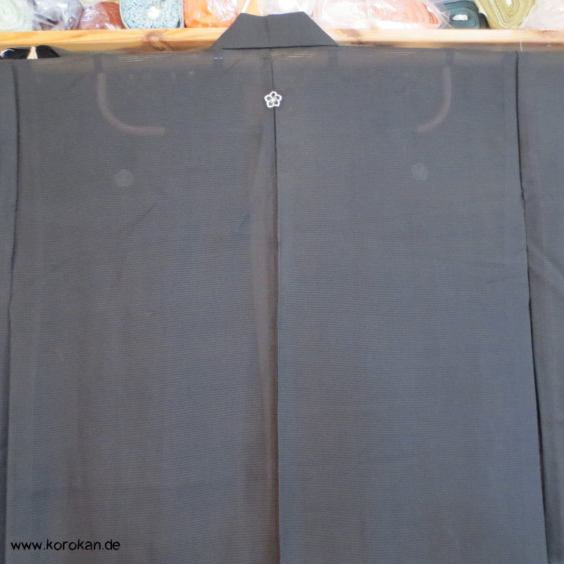 Nadeshiko Rho Seide Tomesode Kimono - ungefüttert, halbtransparent