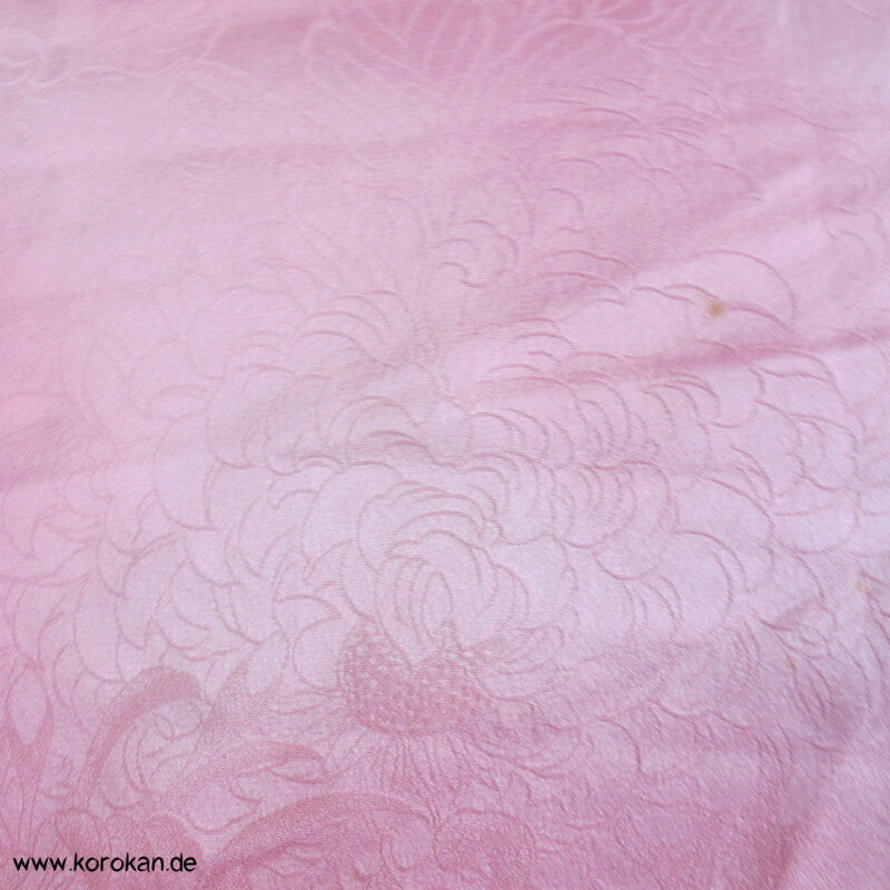 handgemalten Chrysanthemen Kimono Seide Panel