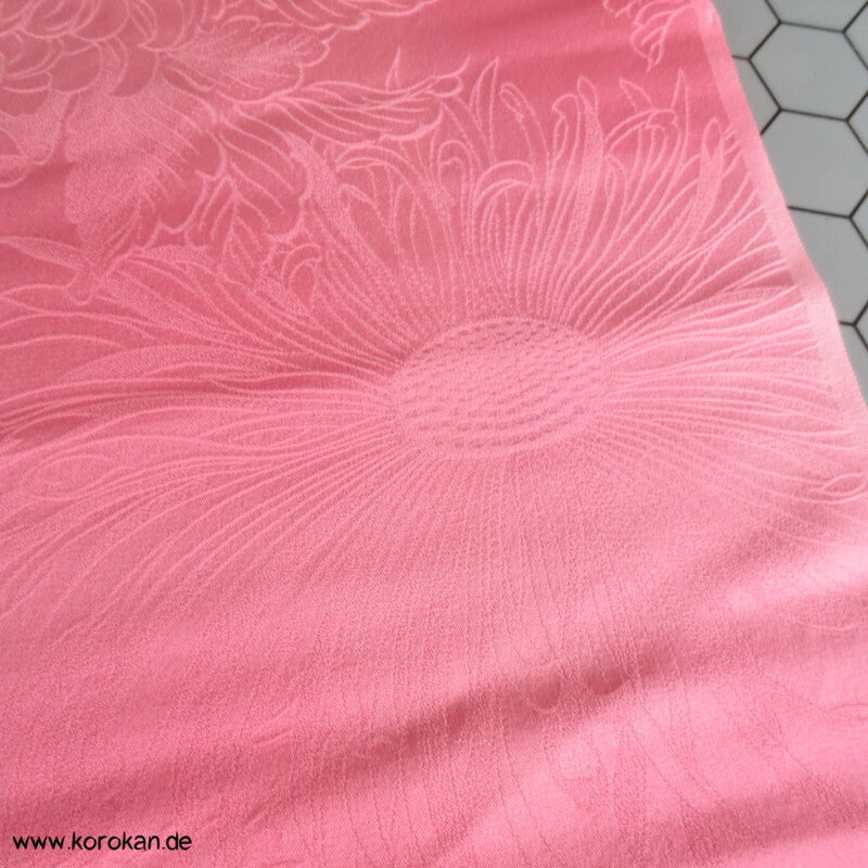 handgemalten Chrysanthemen Kimono Seide Panel
