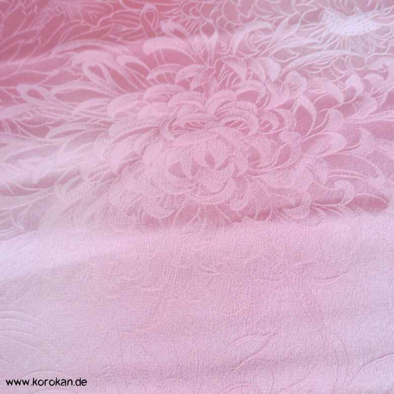 handgemalten Chrysanthemen Kimono Seide Panel