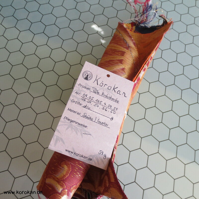 Tüte japanische Tempelbrokat Reste