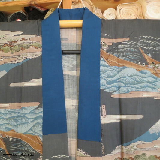 Tokkaido Szenen Wollmuslin Juban Unterkimono