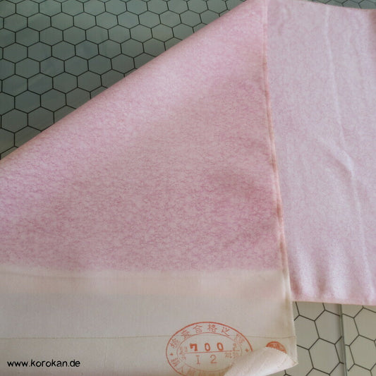 Stickereien und Bokashi Verlauf Tanmono für Homongi Kimono, Seide