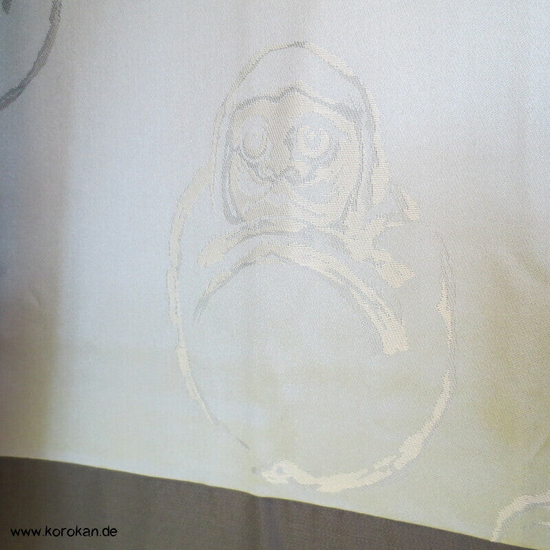 Daruma Gott gewebtes Futter Haori Kimonojacke