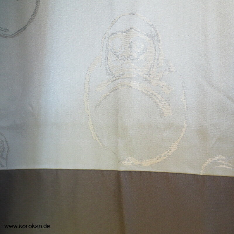 Daruma Gott gewebtes Futter Haori Kimonojacke