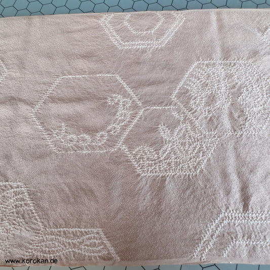 Shibori Kikko Kimono Seidencrepe