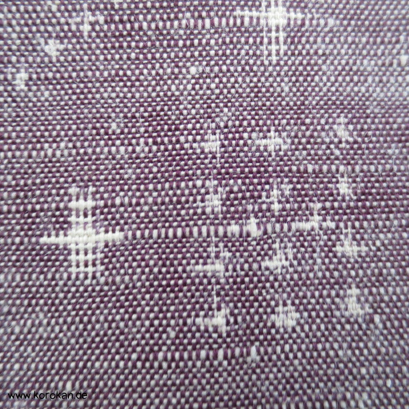 Karo - Rauten Drehermuster Tsumugi Seiden Kimono