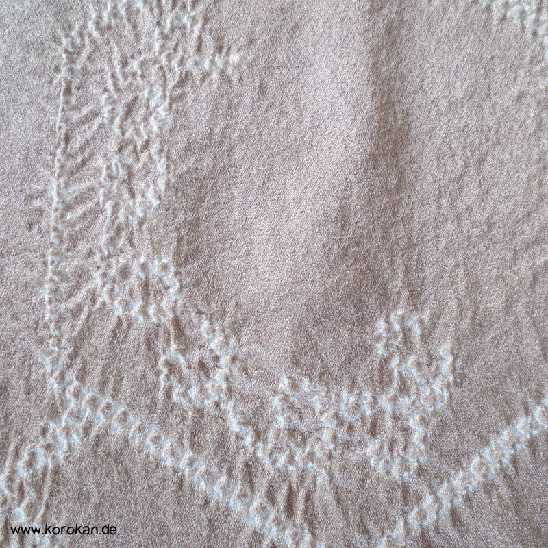 Shibori Kikko Kimono Seidencrepe