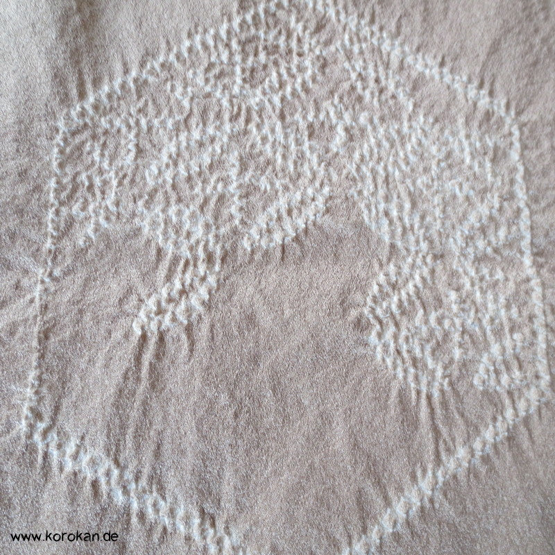 Shibori Kikko Kimono Seidencrepe