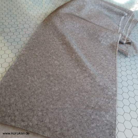 feine Blätter Kimono Chirimen Crepe Kimono Seide