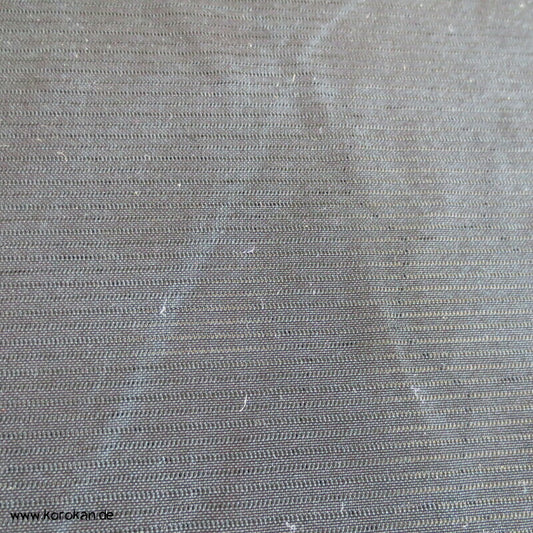 schwarzer Rho Kimono Seidenstoff mit Mon, vorgewaschen