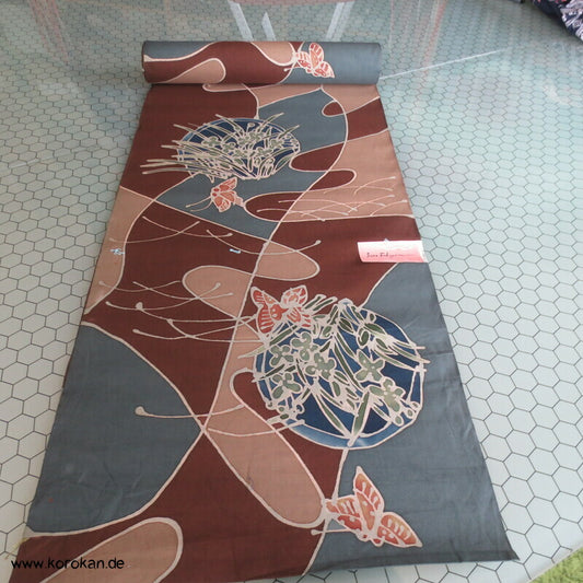 Yukata Kimono Baumwoll Stoff moderne abstrakte Motive