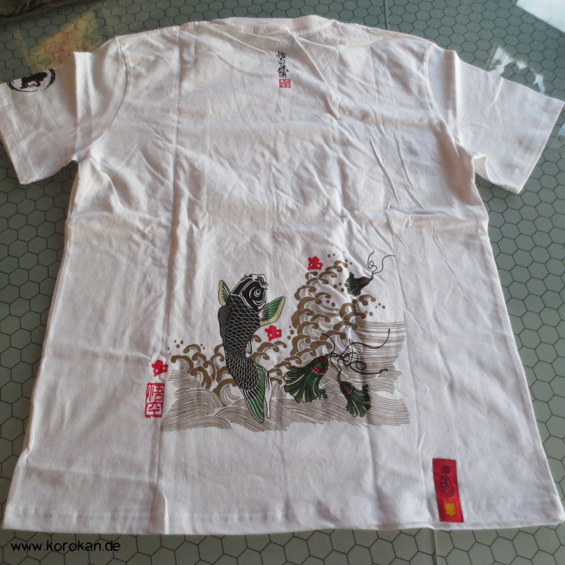 Maneki Neko T Shirt Gr. L