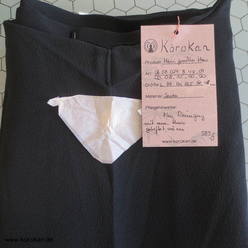 gewebte Häuser, Blüten, Wolken Haori, mit Himo