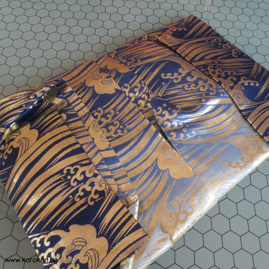 wilde Wellen Bokashi Brokat Umanori Hakama Kimono Hose