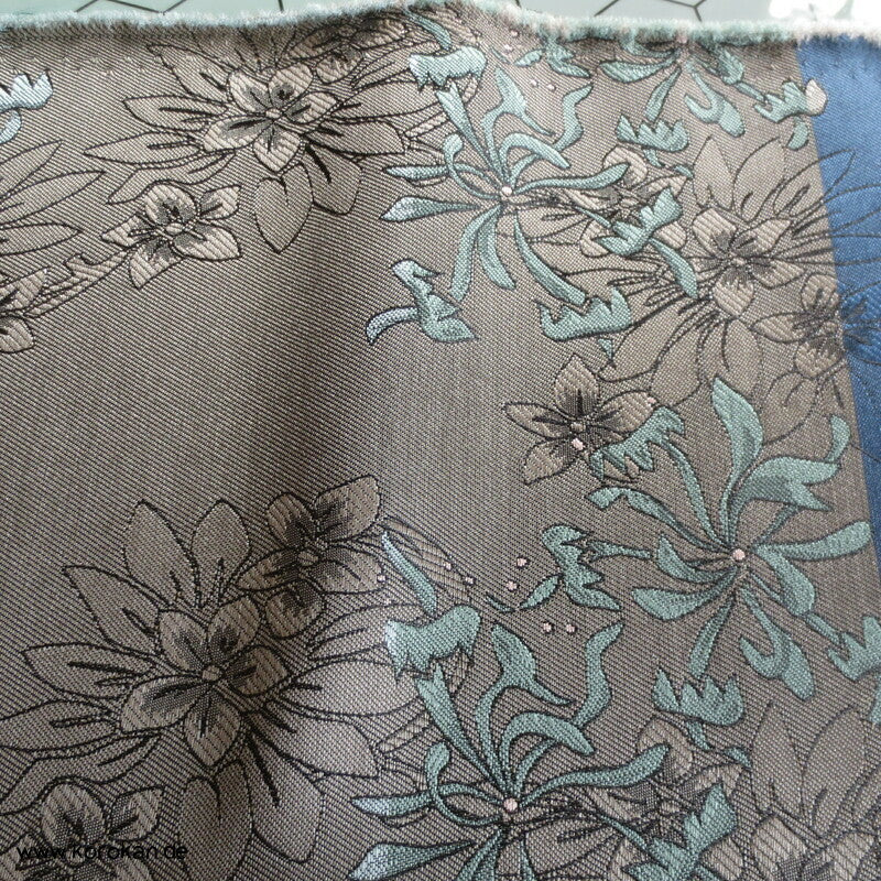 Chrysanthemen Krawattenseide - synthetisch