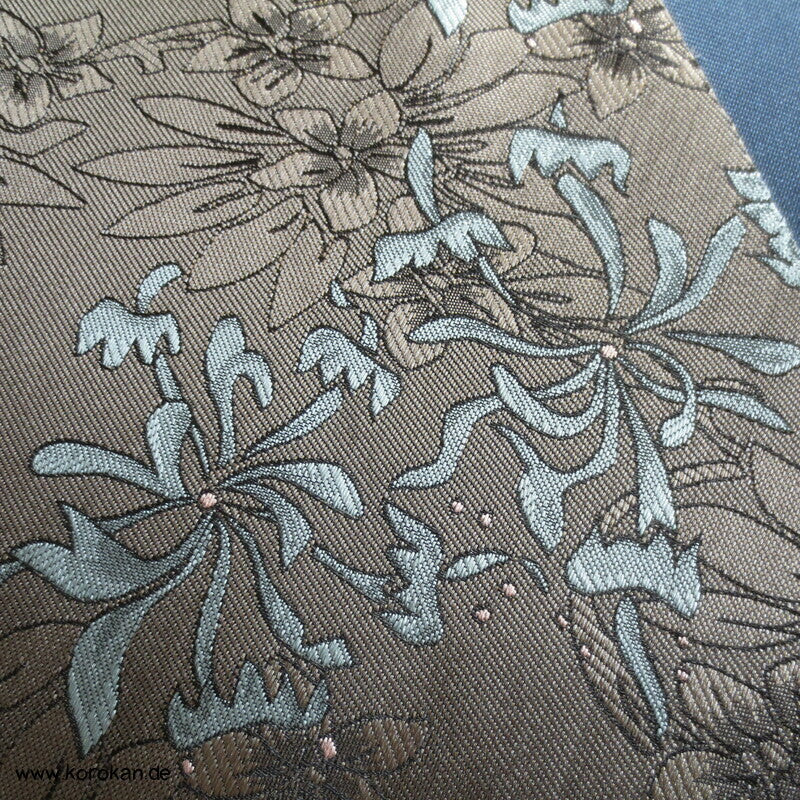 Chrysanthemen Krawattenseide - synthetisch