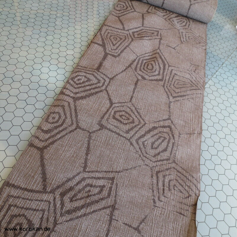 Kikko Schildkrötenpanzer Sommer Kimono Krepp