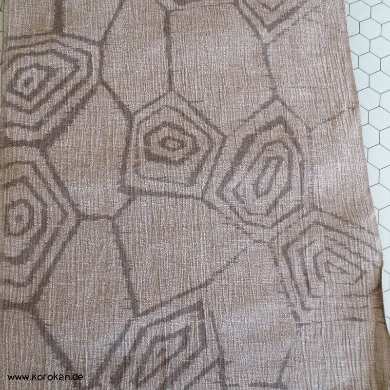 Kikko Schildkrötenpanzer Sommer Kimono Krepp