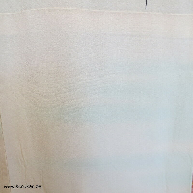gemalter Bambus Hitoe Homongi Kimono