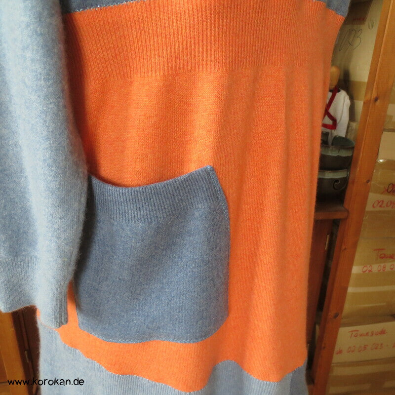 Edel Kaschmir Pullover Upcycling Kleid