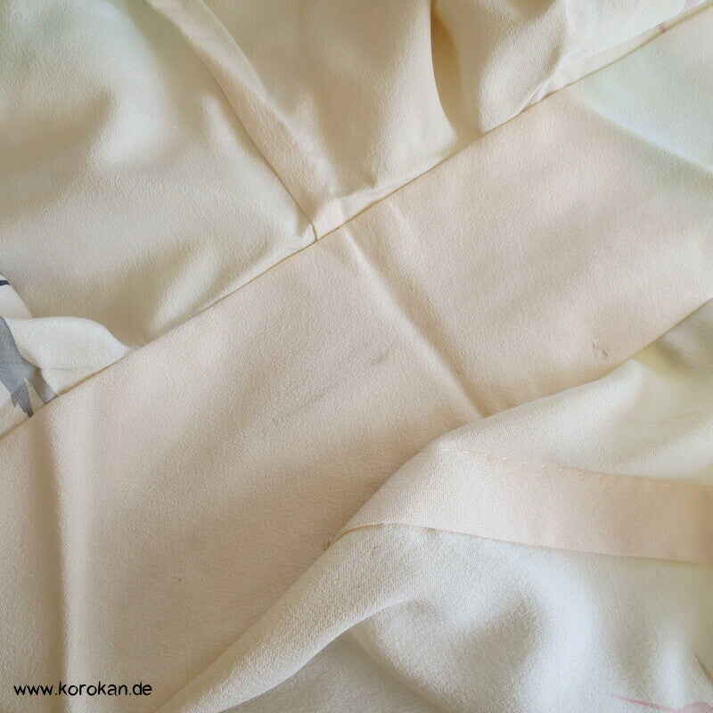 gemalter Bambus Hitoe Homongi Kimono