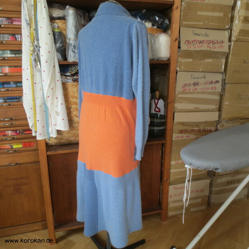 Edel Kaschmir Pullover Upcycling Kleid