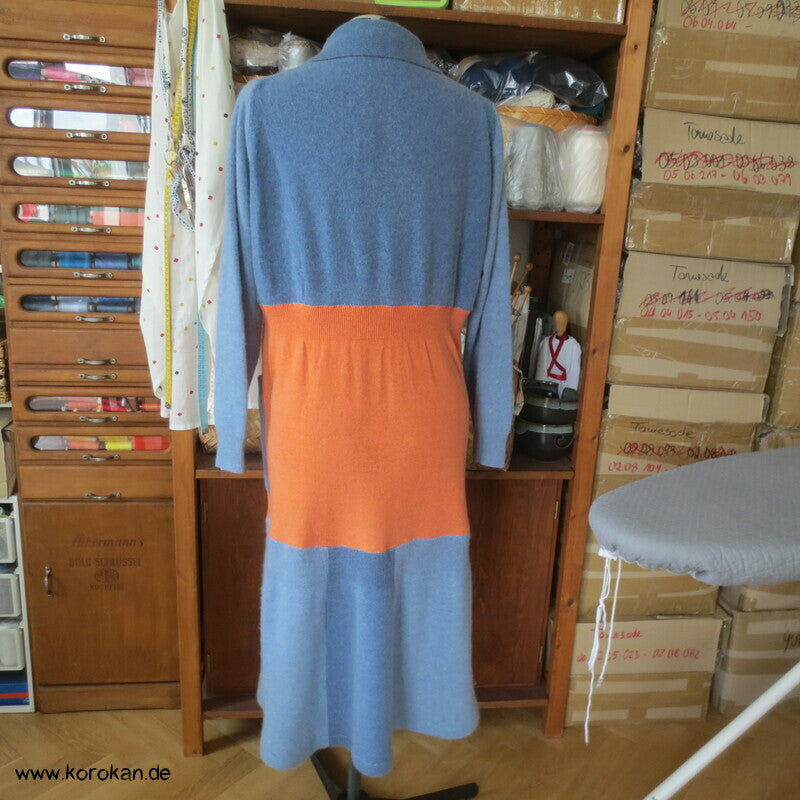 Edel Kaschmir Pullover Upcycling Kleid