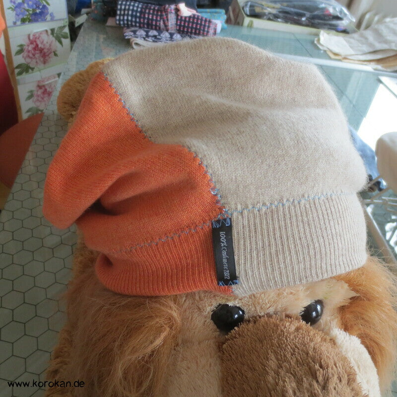 Edel Kaschmir Pullover Upcycling Mützen