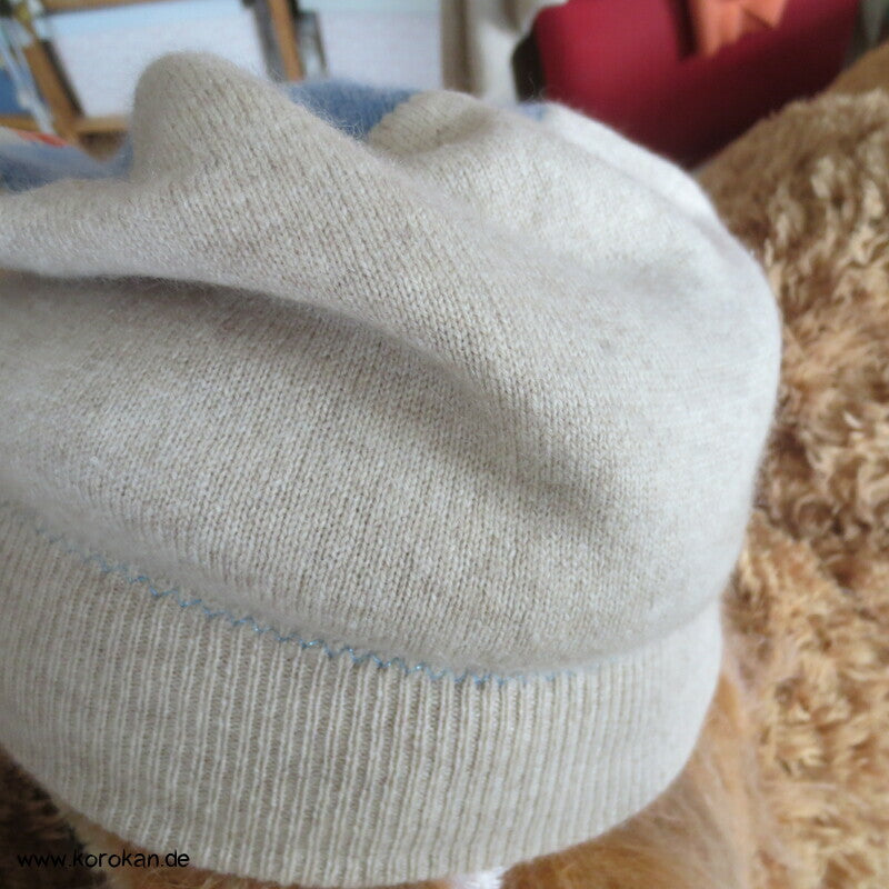 Edel Kaschmir Pullover Upcycling Mützen