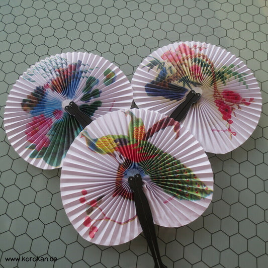 chinesische Klapp Rundfächer