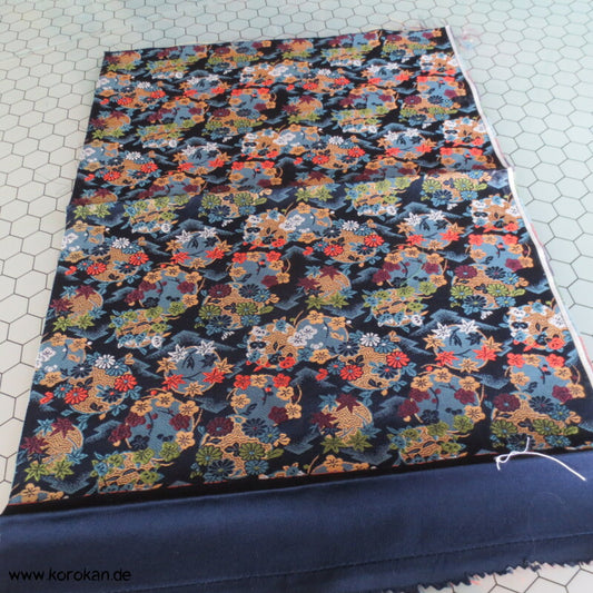 Rondelle fein und zart Kimono Seiden Obi Brokat