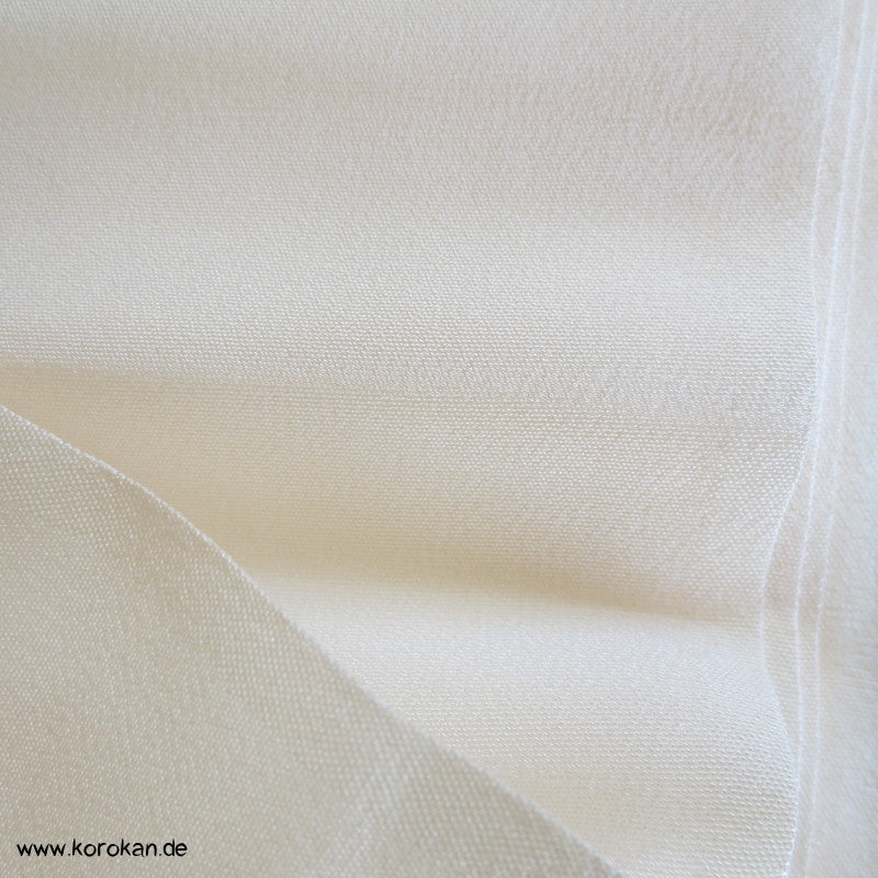 japanische natur Kimono Chirimen Crepe Seide - schlicht