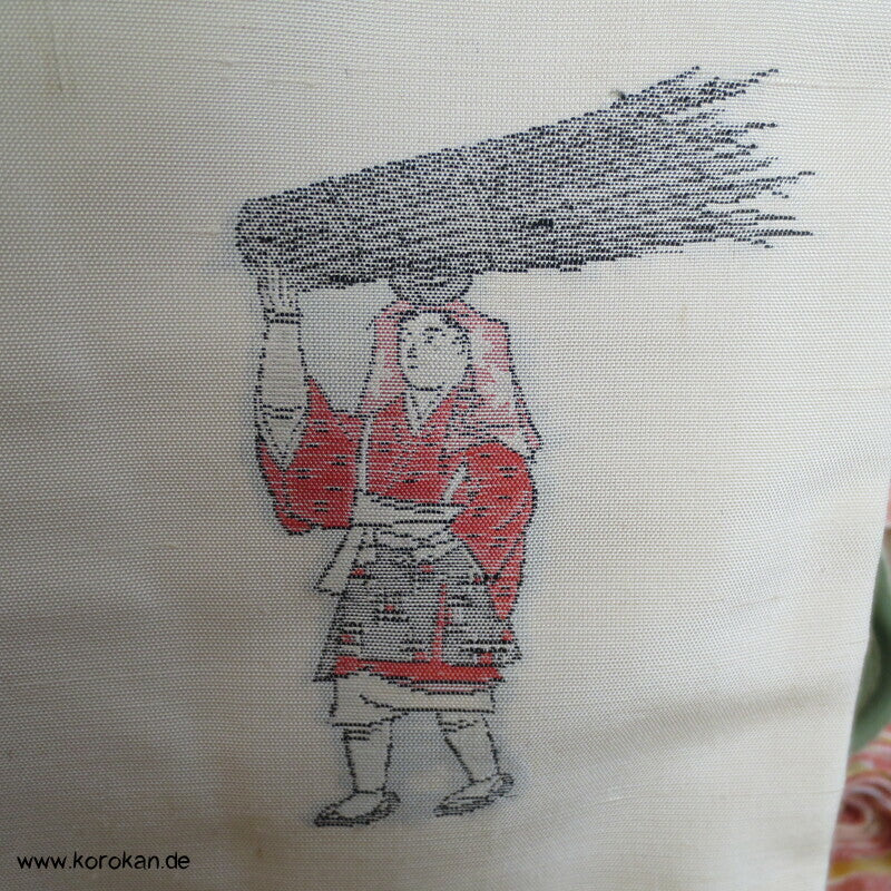 Bauersfrauen Tsumugi Seiden Kimono von Yamato