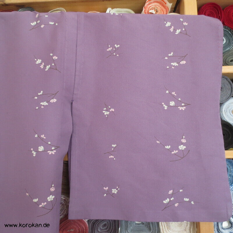 Blümchen Crepe Hitoe Komon Kimono