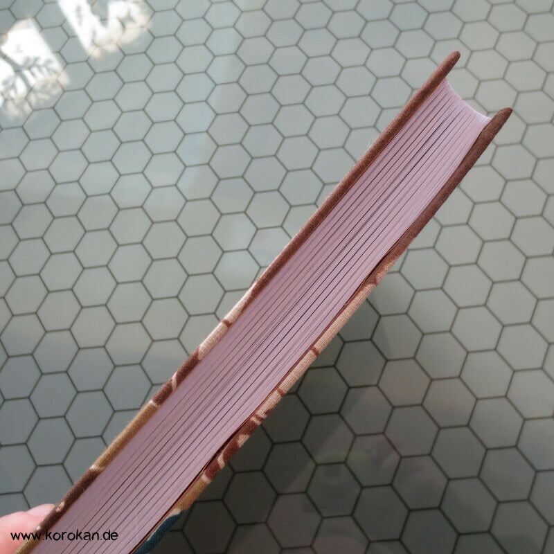 Tagebuch, Journal, Blanko Buch, japanische Baumwolle
