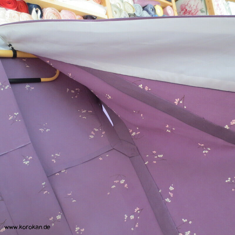 Blümchen Crepe Hitoe Komon Kimono